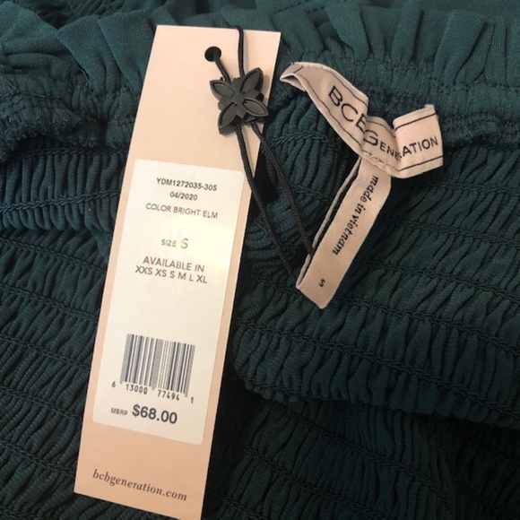 ✨ BCBGeneration emerald green tank top shirt - Picture 7 of 8